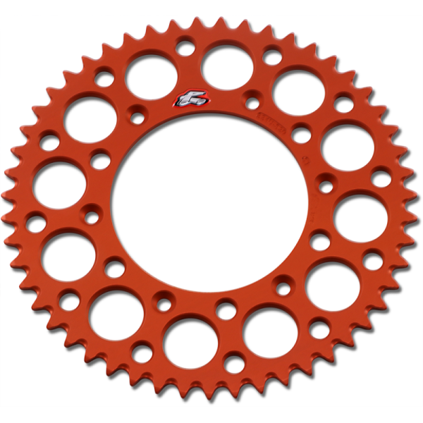 (image for) Renthal Rear Sprocket - 51T, Orange