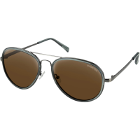 (image for) Goose Sunglasses - Slate/brown HD w/ silver mirror lens