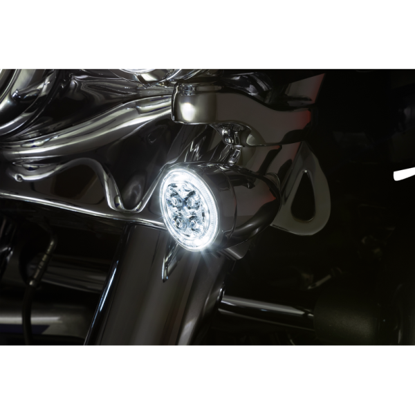 (image for) CIRO LLC Fang Insert Puck Front Chrome/Clear