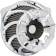 (image for) Arlen Ness Inverted Series Air Cleaner Kit - Drift, chrome