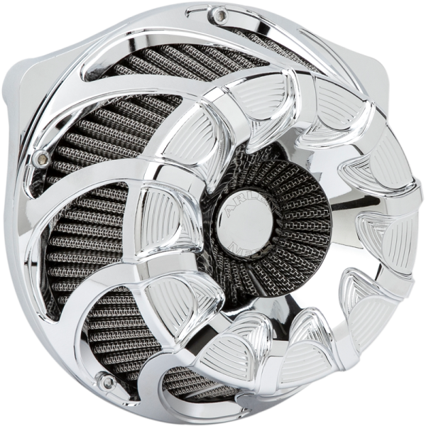 (image for) Arlen Ness Inverted Series Air Cleaner Kit - Drift, chrome