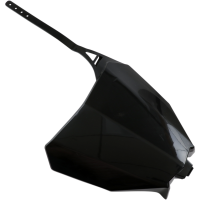 (image for) UFO Front Number Plate - Black