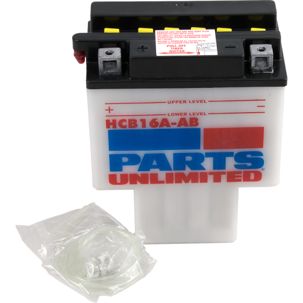 (image for) PARTS UNLIMITED BATTERIES Heavy-Duty Battery HYB16A-AB