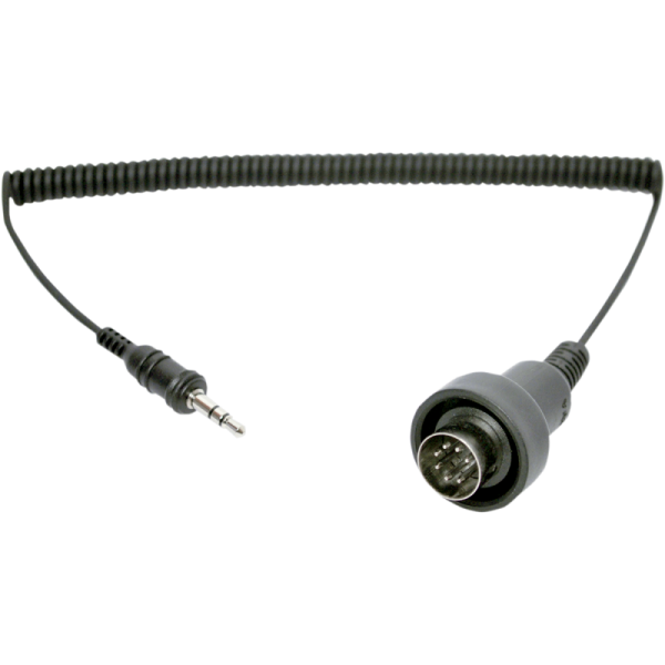 (image for) Sena SM10 3.5 mm stereo jack to 7-pin DIN cable for Kawasaki/Can-Am Spyder/Victory Vision 08-13
