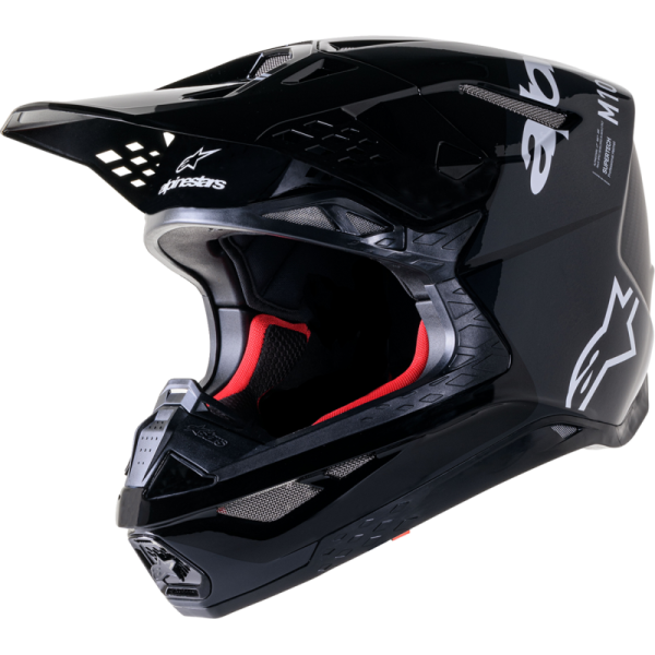 (image for) Alpinestars S-M10 Supertech Helmet, Flood - Black/Gray, Size S
