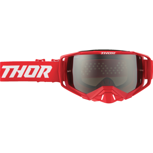(image for) THOR Activate Goggle, Flite Red/Red (Mirror Lens)