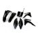 (image for) UFO Body Kit - Honda CRF450R 13-16 - Black
