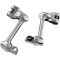 (image for) Adjustable Lockable Offset Footpeg Mounts (4" L)