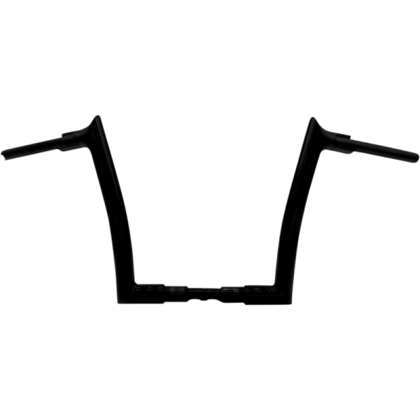 (image for) FAT BAGGERS INC EZ Install Pointed Top Handlebar - Black, 12” Rise