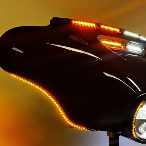 Custom Dynamics Dual-Color LED Fairing Light Strip