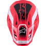 (image for) Alpinestars S-M7 Helmet - Deed, Red/Black/White - Size M