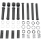 (image for) Pushrod Tube Kit Satin Black
