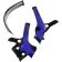 (image for) Acerbis X-Grip Frame Guard - Yamaha YZ65 18-26 - Black/blue