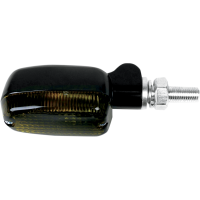 (image for) Black Satin Oblong Marker Light (Single Filament, Smoke)