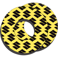(image for) Factory Effex Moto Grip Donuts - Suzuki (yellow/black)