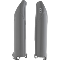 (image for) Acerbis Lower Fork Cover Sets/Shoe Protectors for Inverted Forks - Gray