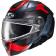 (image for) HJC i91 Helmet - Carst Semi-Flat Gray/Red, Size 2X