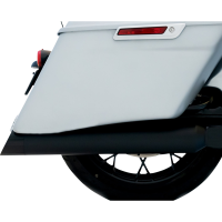 (image for) DBX 4.5" Slip-On Muffler - Black w/ Slash cut black end caps