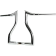 (image for) Chrome 14" End Rise 1 1/2" Hammerhead Handlebar