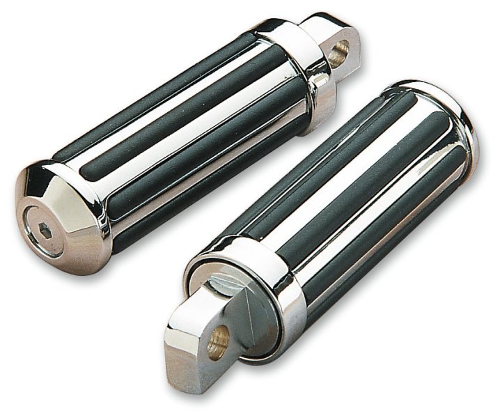 (image for) Drag Specialties "Rail" Footpegs with Male-Mount