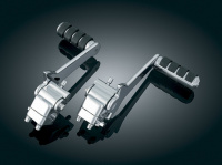 (image for) Adjustable Passenger Pegs with Stock Board Mounts (Chrome)