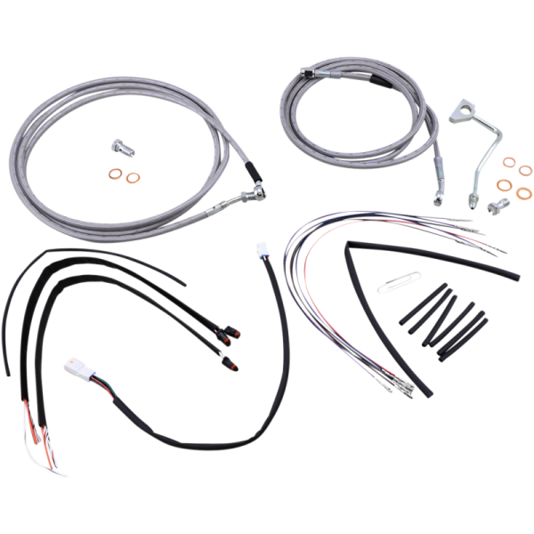 (image for) Ape Hanger Install Kit - Stainless Steel