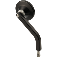 (image for) No. 2 Round Mirror, OE, Black, Right