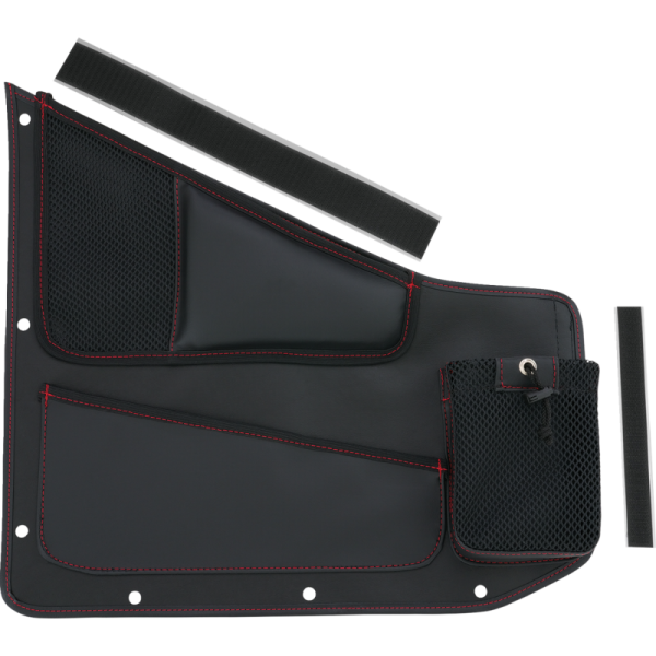 (image for) SHOW CHROME Console Side Organizer, Driver, Red