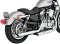 (image for) 3" Twin Slash Slip-On Muffler Chrome