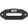 (image for) UTV Wide Hawse Fairlead, Black Anodized