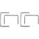 (image for) 5/16" x 2 1/4" x 4 1/4" U-Bolt (Square U-Bolt)