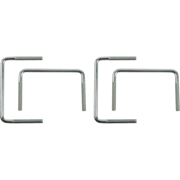 (image for) MOOSE UTILITY- SNOW Square U-Bolt 5/16" x 2-1/4" x 4-1/4" (4-Pack)