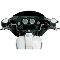 (image for) Teardrop Mirror, Matte black, long-stem