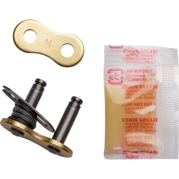 (image for) RK 525MAX-X Connecting Link - Clip, Gold