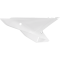(image for) Side Number Panel - White