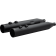 (image for) 4" HP Plus® Slip On Mufflers - Straight cut, black