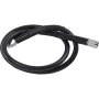 (image for) Black Vinyl-Coated Stainless Steel Brake Line 28"