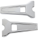 (image for) Performance Riser 1" Straight 6" Chrome