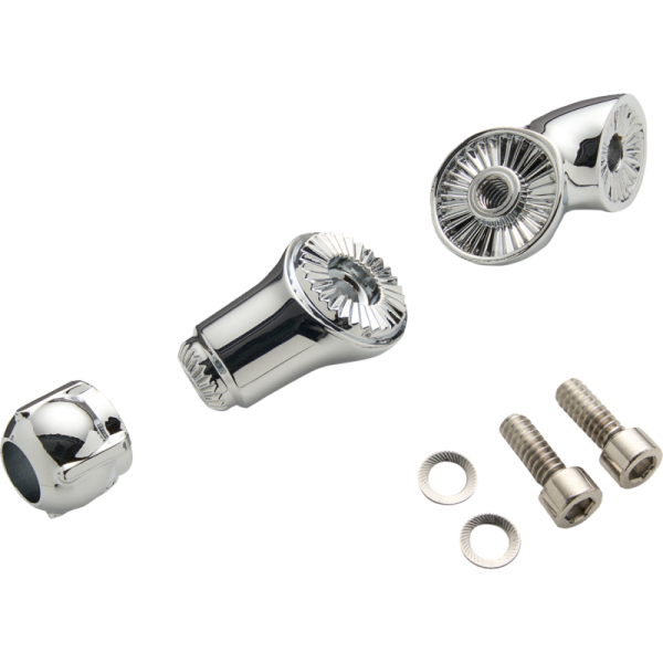 (image for) CIRO LLC Adjust-A-Ball Perch Cap Mount, Chrome