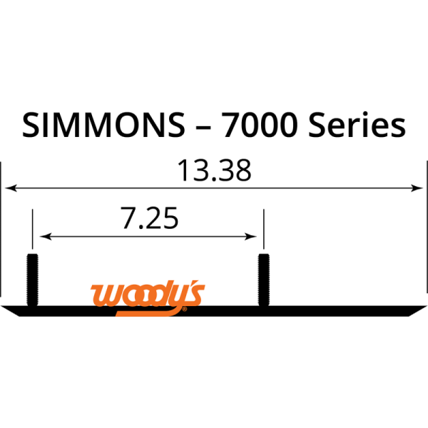 (image for) WOODYS Extender III Runner for Simmons Flexi Skis Original and Gen II