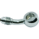 (image for) Magnum Universal Brake Line Fitting, Chrome, 12 mm banjo x AN-3 35°