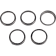 (image for) Genuine James Gaskets Tapered Graphite Exhaust Port Gaskets
