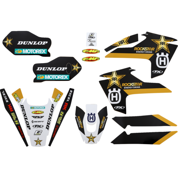 (image for) Factory Effex Team Replica EVO 19 Complete Graphic Kit - HUSQVARNA TC 85 14-17