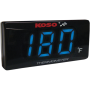 (image for) Super Slim Water Temperature Gauge, Blue Digits