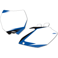 (image for) Pre-Cut Graphic Number Plate Kit - Yamaha YZ450F 10-13 - White