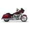 (image for) DBX40 Slip-On Mufflers, Chrome with Tradition Chrome End Caps