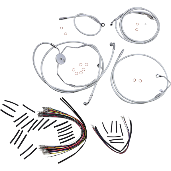 (image for) Sterling Chromite Designer DOT Handlebar Installation Kit, 15"-17" Apes