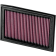 (image for) K&N High-Flow Air Filter for Kawasaki EX250R Ninja 08-12/EX300R Ninja 13-17