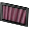 (image for) K&N OE Replacement Air Filter for Kawasaki EX250R Ninja 08-12/EX300R Ninja 13-17