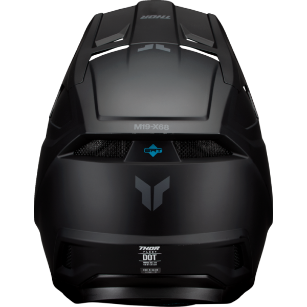 (image for) Thor Youth Fleet Helmet - Matte Blackout - Size M